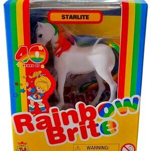 NIB...40th Anniversary Rainbow Brite Mini Figure - Starlite